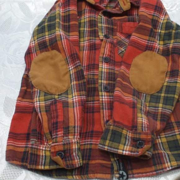 Toddler's multi colored long sleeve shirt Size 5 - Picture 4 of 5